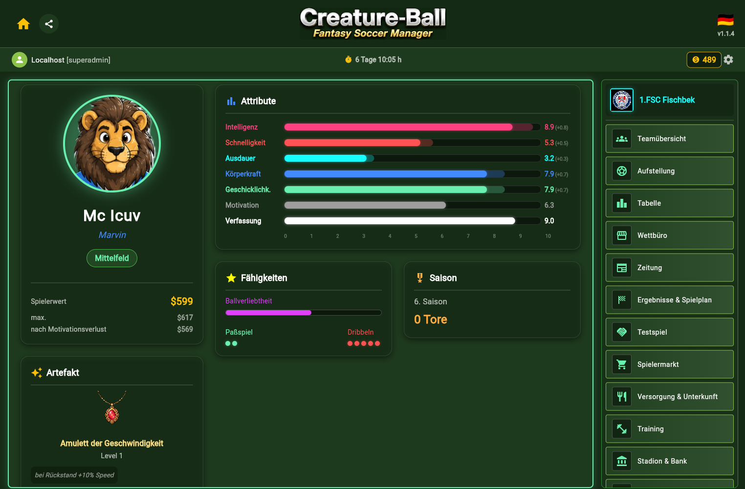 Creature Ball Screenshot