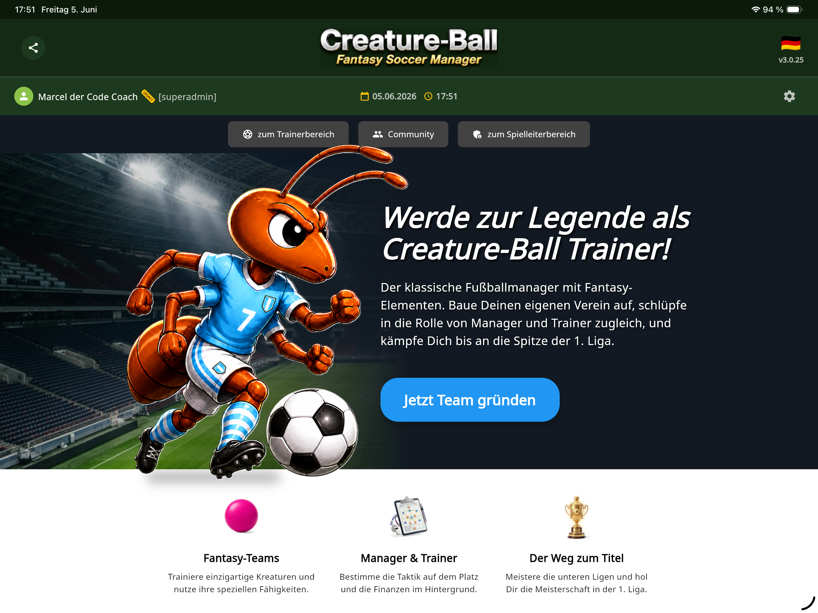 Creature Ball Screenshot