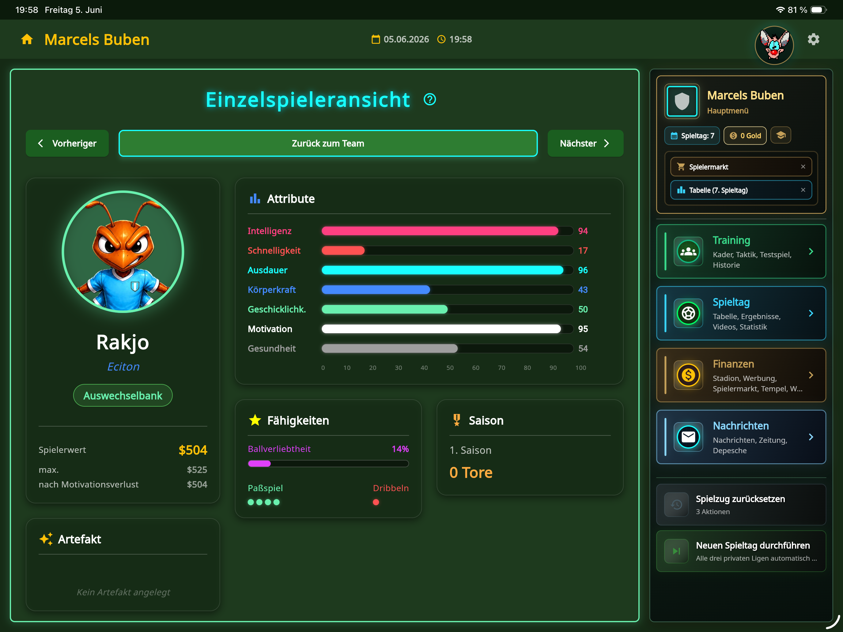 Creature Ball Screenshot